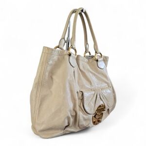 Authentic  miu miu Tan Tote Bag